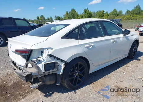 2025 Honda Civic Sport z USA, uszkodzony, nr VIN 2HGFE2F56SH538471